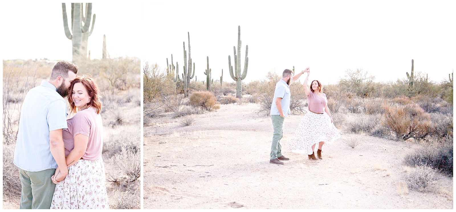 Josh & Samantha - 5 year anniversary - Scottsdale Desert Session